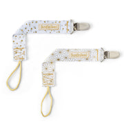 2-Pack Luxury Pacifier Clips