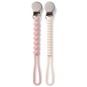 NEW! Silicone Teething Pacifier Clips