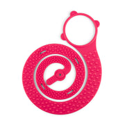 keep your sippy cup from falling or dropping. BooginHead SippiGrip silicone strap in Hot Pink , easy to clean, adjustable size.